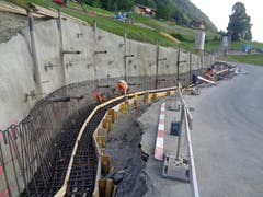 Die Arbeiten für die Betonarbeiten beginnen. (Bild: PD)