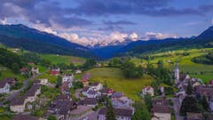 Schöner Blick von Nesslau Richtung Churfirsten. (Bild: Renato Maciariello)