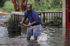 Hurrikan «Michael» richtet in Florida schwere Verwüstungen an. (Bild: Keystone)