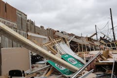 Hurrikan «Michael» richtet in Florida schwere Verwüstungen an. (Bild: Keystone)