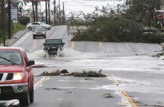 Hurrikan «Michael» richtet in Florida schwere Verwüstungen an. (Bild: Keystone)