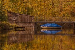 Herbst am Wenigerweiher. (Bild: Franziska Hörler)