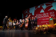 Die Eröffnungsfeier wurde musikalisch begleitet. (Bild: Keystone)