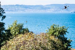 Hoch über dem Zürichsee... (Bild: Ueli Frey)