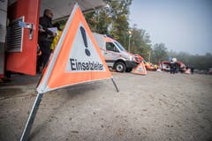 Frauenfeld TG - In einer gross angelegten Übung zum Thema Koordination kamen Feuerwehrleute aus der ganzen Schweiz nach Frauenfeld.