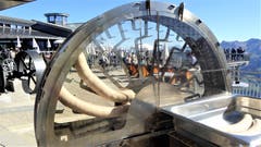 Ein Grillrad auf dem Stanserhorn. (Bild: Hans Steiner (Stanserhorn, 13. Oktober 2018))