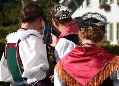 Impressionen von der Älplerchilbi. (Bild: Robert Hess, Sarnen, 13. Oktober 2018)