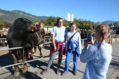 Kantonale Viehschau Nidwalden 2018 in Oberdorf. (Bild: Matthias Stadler, 13. Oktober 2018)