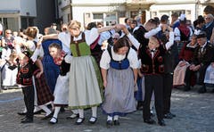 Impressionen von der Älplerchilbi. (Bild: Robert Hess, Sarnen, 13. Oktober 2018)