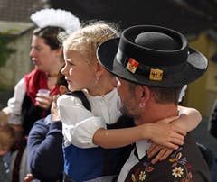 Impressionen von der Älplerchilbi. (Bild: Robert Hess, Sarnen, 13. Oktober 2018)