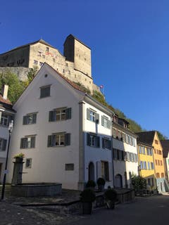 Das Schloss Sargans in Sargans. (Bild: Toni Sieber)