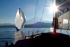 Welch "hochsommerlicher", gleichermassen bezaubernder und beglückender Spätherbst! (Bild: Heinz Schürmann (Luzern, 13. Oktober 2018))