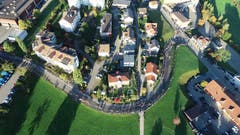 Drohnenflug an der Viehschau in Kirchberg. (Bild: Manuel Wehrli)