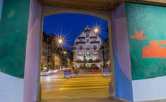 Der Kolinplatz Zug mal anders (Bild: Daniel Hegglin)