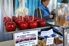 Die original Määsäpfel sind eine Sünde wert. (Bild: Roger Rüegger (Luzern, 16. Oktober 2018))