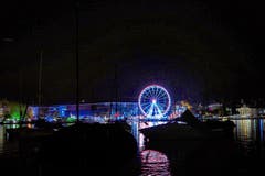 Vom Casino aus hat unser Leser Salvatore Dell‘Anno das Riesenrad festgehalten.