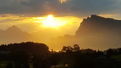 Sonnenaufgang. (Matthias Renggli (Horw, 7. Oktober 2018))