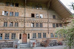 Die Käsehändler lebten gut: Das «Grand Chalet», in dem der Maler Balthus lebte (Bild: .)