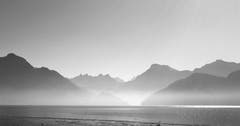 Nebelschwaden über dem Vierwaldstättersee. (Bild: Max Lehmann (Weggis, 12. Oktober 2018))