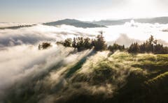 Sonnenaufgang auf dem Zugerberg. (Bild: Daniel Hegglin)
