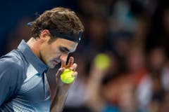 2013 - Roger Federer verliert den Final gegen den Argentinier Juan Martin Del Potro. (KEYSTONE/Ennio Leanza)