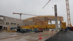 Holzbau-Dachkonstruktion im Sektor 1 am 31. August 2018. (Bild: PD)