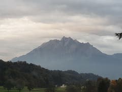 Blick auf den Pilatus. (Bild: Marc Oliver Bürgi (Udligenswil, 24. Oktober 2018)