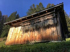 Fertig mit heuen für dieses Jahr. (Bild: Toni Sieber)