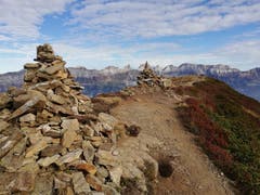 Kleine und grosse Berge in Flumserberg. (Bild: Roland Vogt)
