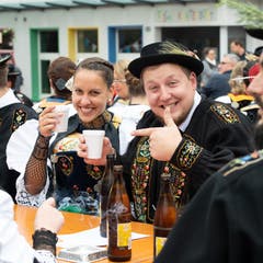 Ein feines Kaffee gehört einfach dazu. (Bild: Melinda Blättler (Hergiswil, 21. Oktober 2018))