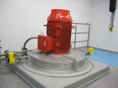 Turbine im Reservoir Talen am 6. Mai 2013. (Bild: PD)
