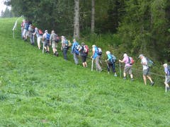 Gemeinsam statt einsam. Rothenburger Senioren unterwegs (Bild: Hans Scheidegger)