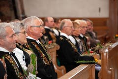 Dankandacht in der Kirche. (Bild: Edi Ettlin (Buochs, 28. Oktober 2018))