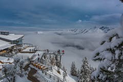 Heute Nachmittag bei uns auf dem Stanserhorn. (Bild: Rolf Kälin, 28. Oktober 2018)