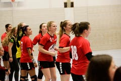 WeGames Weinfelden: Impressionen vom Handballspiel BSV Weinfelden (blau) - SC Frauenfeld (rot) (Bilder: Donato Caspari)
