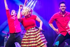 Bei Beatrice Egli geht die Post ab. (Bild: Christian H. Hildebrand (Baar, 27. Oktober 2018))