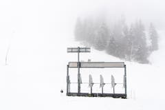Bald werden hier wieder Schneesportler in Aktion sein. (Bild: Anthony Anex/Keystone (Adelboden, 28. Oktober 2018))