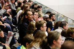 WeGames Weinfelden: Impressionen vom Handballspiel BSV Weinfelden (blau) - SC Frauenfeld (rot) (Bilder: Donato Caspari)
