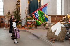 Dankandacht in die Kirche. (Bild: Edi Ettlin (Buochs, 28. Oktober 2018))