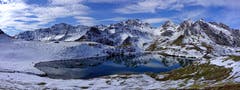 Der erste Schnee im Pizol. (Bild: Toni Sieber)