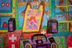 "Mein Wunschzimmer" von Brigitte Baumer (Ausschnitt)