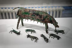 "Färlisau mit sieben Ferkeln" von Ulrich Bleiker