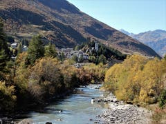 Wer sonst als der «älteste Urner, der Mister Föhn» ist für diese schöne Wetterlage verantwortlich? Aufgenommen auf der Wanderung von Andermatt nach «Hosp-Valley», besser bekannt als Hospental. (Bild: Margrith Imhof-Röthlin (5. Oktober 2018))
