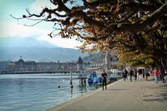 Sonntagsspaziergang. (Bild: Larisa Gheorghe (Luzern, 7. Oktober 2018))