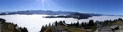 Stanserhorn mit Nebelmeer. (Bild: Hans Steiner, 8. Oktober 2018)