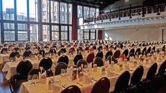 Theater und Restaurant in einem: Für Grossanlässe kann der Theaterraum von Le Théâtre auch für Vereins- oder Firmenevents genutzt werden. (Bild: PD)