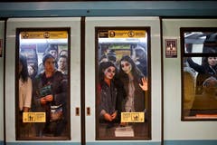 Clown-Zombies unterwegs zur Halloween-Party. (Bild: Esteban Felix/AP (Santiago, 30. Oktober 2018))