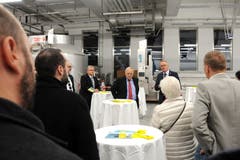 Besuch von Bundesrat Johann Schneider-Ammann am FDP-Partetag Obwalden in der Käserei Seiler in Giswil. (Bild: Markus von Rotz (Giswil, 31. Oktober 2018))
