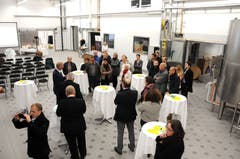Besuch von Bundesrat Johann Schneider-Ammann am FDP-Partetag Obwalden in der Käserei Seiler in Giswil. (Bild: Markus von Rotz (Giswil, 31. Oktober 2018))