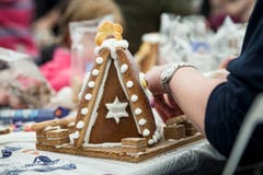 Ein schönes Chnusperhäuschen: sieht aber auch lecker aus. (Bild: Manuela Jans-Koch, Malters, 10. November 2018)